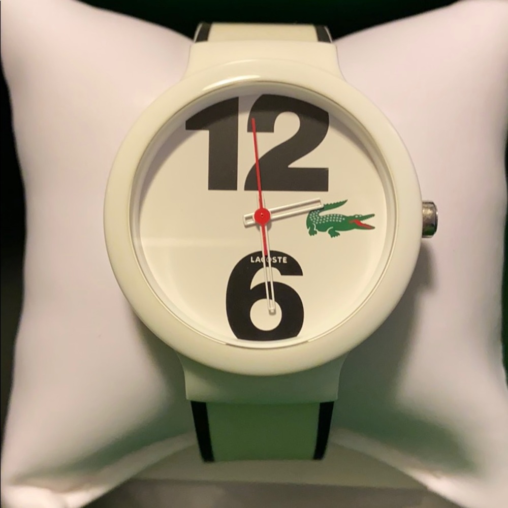 Lacoste Silicone Band Watch